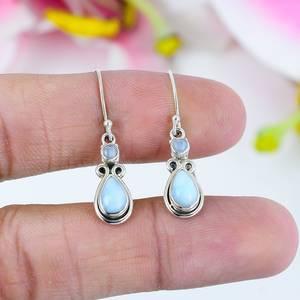 ต่างหูครบรอบปีแบบโบฮีเมียนชุบเงิน925ที่ดีที่สุดต่างหูแฟชั่นสไตล์แคริบเบียน - Product Image 6