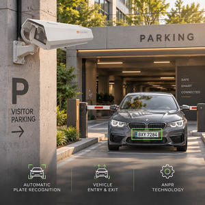 กล้องอ่านป้ายทะเบียนรถยนต์ ANPR LPR สำหรับควบคุมการเข้าออกลานจอดรถ - Product Image 2