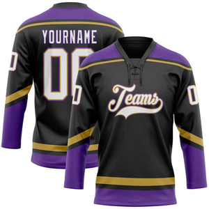 Jerseys de ropa deportiva transpirable para hombres, ropa de hockey de malla de moda, jerseys de hockey sobre hielo sublimados personalizados - Product Image 6