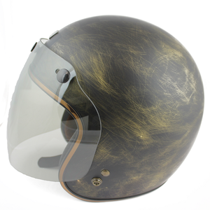 หมวกกันรอยขีดข่วนควันสำหรับมอเตอร์ไซค์,ผลิตจากอิตาลีมีสามปุ่มใช้ร่วมกันได้กับหมวกกันน็อคจักรยานยนต์ Jet - Product Image 3