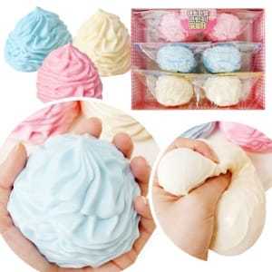 Jouet sensoriel géant en meringue, jouet anti-stress souple à presser, cadeau pour soulager le stress - Product Image 1