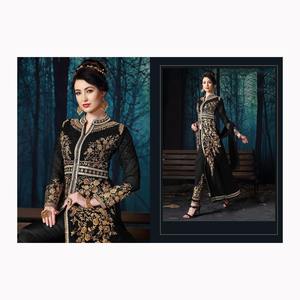 Vestidos de fiesta elegantes para ocasiones festivas Estilo pakistaní e indio Hecho de ropa de novia de seda y ropa de fiesta - Product Image 3