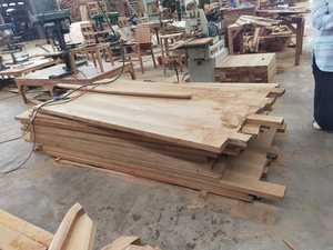 Contemporary Light Brown Teak Wood <b>TV</b> Cabinet Modern <b>TV</b> Stands <b>for</b> Dining Living Room Bedroom Entry Home Office Workshop Use - Product Image 6