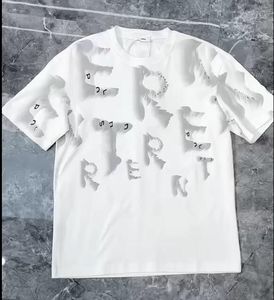 T-shirt pour homme en coton tricoté 100% premium avec logo imprimé personnalisé - Service OEM/ODM Manches courtes Col rond - Product Image 6