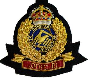 Insignes de fil de lingot de mode de haute qualité fabrication de qualité supérieure nouveau Design insignes de fil de lingot de mode mode personnaliser le patch #9133 - Product Image 6