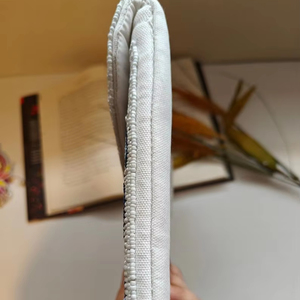 Bolsa de monedas con cuentas bordadas de calidad superior hecha a mano para mujer, bolsa con cremallera de concha de perla azul con forro de lona, código de uso - Product Image 3