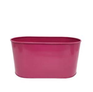 Iron Oval Planter Sky Blue Colour Medium Size Classic Design Manual Seed Planters for Garden & <b>Table</b> Top Decoration Customized - Product Image 3