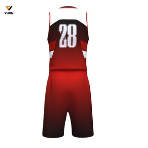 2025 Concevez votre propre uniforme de basket-ball 100% Polyester dernier style meilleure qualité ensemble d'uniformes de basket-ball - Product Image 2