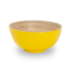 Juego de tazones de madera redondos duraderos ecológicos de Vietnam, utensilios de cocina sostenibles para Cocinar en casa, ensaladas, plazo de pago de la Unión - Product Image 2