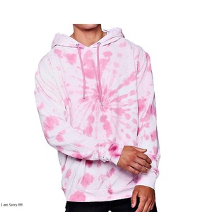 Custom High Quality 100% Cotton Acid Washed Vintage <b>Tie</b> and Dye Hoodie for <b>Men</b> for Winter - Product Image 5