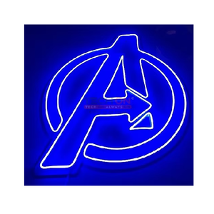 Lampe murale LED néon 4*3 à télécommande, bande lumineuse intelligente multicolore, Bluetooth/Wi-Fi, maison, bureau, voiture, entreprises de taxis, hôpitaux - Product Image 5