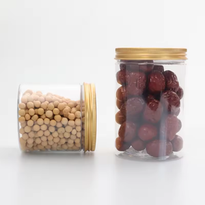Tarro PET de 350ml de tamaño personalizado de alta calidad con tapa de plástico superior de 89mm de 36G Nuevo producto para alimentos secos y gránulos para cosméticos - Product Image 3