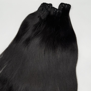 Prix de gros d'usine, extensions de cheveux indiens 100% Remy, vierges, ondulation naturelle, double trame, toutes les couleurs disponibles - Product Image 4