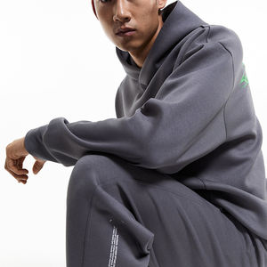 Logotipo personalizado diseño Flare pantalones de chándal mujeres crudo dobladillo pierna pantalla graffiti estampado polar streetwear Jogger flare - Product Image 4