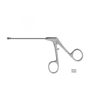 Instrumentos quirúrgicos ENT Pinzas perforadoras de setas sinusales de acero Pinzas de cocodrilo/cocodrilo de corte circular de amrid quirúrgico - Product Image 5