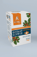 Café Instantáneo Premium al por Mayor, 100% Robusta Fina, Liofilizado, Café Instantáneo Superior 1 en 1 Robusta - 30g (3g x 10 Sobres)