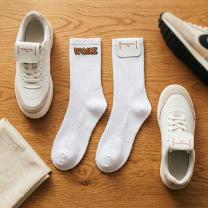 Calcetines Deportivos Acolchados Premium, Calcetines Personalizables para Deportes, Actividades al Aire Libre, Correr y Senderismo - Product Image 1