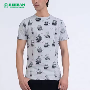 Camiseta de Alta Calidad para Hombre, Talla Grande, Corte Holgado, 100% Algodón, Impresión DTG, Hombros Caídos, Ecológica, Transpirable, 220g, Secado Rápido - Product Image 3
