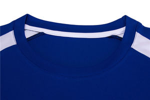 ชุดฟุตบอลสำหรับทั้งชายและหญิงขนาดใหญ่พิเศษเครื่องแบบทีมฟุตบอลคอวีแบบ100% ระบายอากาศได้ดีแห้งเร็วโพลีเอสเตอร์ออกแบบได้ตามต้องการชื่อทีมสำหรับนักกีฬา - Product Image 5