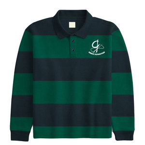 เสื้อผ้าโปโลระบายอากาศได้ดีสำหรับเสื้อโปโลปกหลวมสไตล์ตามสั่ง - Product Image 1