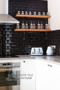 Carreaux de métro biseautés brillants 12 mm, plusieurs couleurs et tailles pour hôtel, appartement, villa - Product Image 5