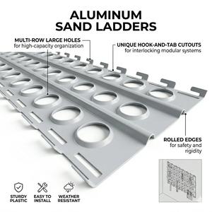 Planches de récupération 4x4 en aluminium léger PSP Marston Mat, tapis de traction emboîtables pour le sable, la boue, la <span class=keywords><strong>neige</strong></span> et le sauvetage tout-terrain - Product Image 3