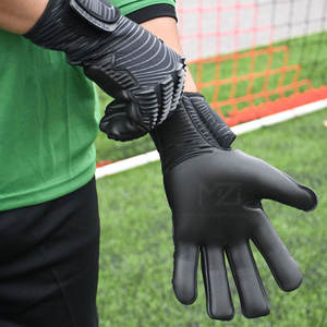 Gants de gardien de but à adhérence améliorée, gants de gardien de but de football, gants de gardien de but de football avec sangle de poignet, soutien réglable - Product Image 3