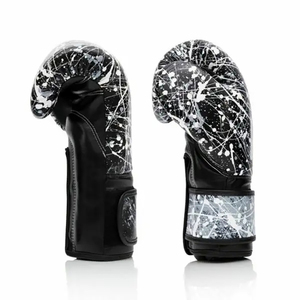 Vente en gros Gants de sport en cuir Protection de boxe 8 10 12 14 16oz Gants de boxe avec logo personnalisé - Product Image 4