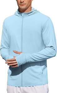 เสื้อฮู้ดผู้ชายผ้าคอตตอนผ้าฟลีซแห้งเร็วระบายอากาศได้ดีสีพื้นใส่100% พอดีตัวปกติแฟชั่นฤดูหนาว - Product Image 4