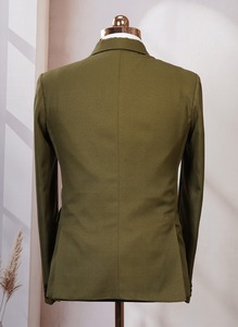 Costume de mariage pour homme de haute qualité, couleur ambre vert, pour les fiançailles et les cérémonies formelles, disponible à un prix compétitif - Product Image 2