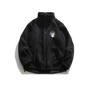 Chaqueta Bomber de lana cálida para hombre, abrigo informal grueso de béisbol, Parka - Product Image 2