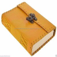 T678 Hardcover Notebook Journal Leder hülle Dicke leere Seiten für persönliches Tagebuch und Skizzenbuch Bleistift mal papier