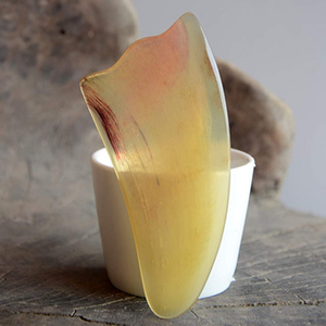 Placa de raspado de cuerno de búfalo Natural portátil Gua Sha masajeador Tabla de raspado cuidado de la salud más exigente - Product Image 3