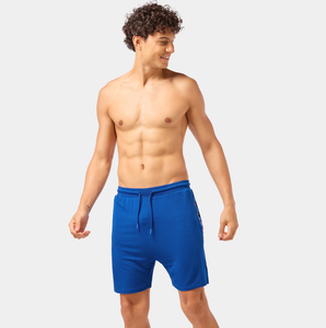 Pantalones cortos de punto para hombre, cómodos, suaves, transpirables, tamaño personalizado, diseño sólido, multicolor, 100% algodón de Bangladesh - Product Image 2