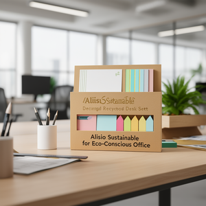 Set da Scrivania Sostenibile Riciclato Alisio per Ufficio Eco-Consapevole - Product Image 3