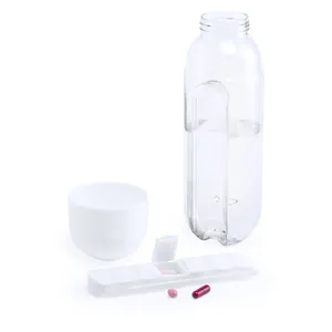 Bottiglia Personalizzata Belogorsk con Porta Pillole, Gadget Promozionale Personalizzabile per Bevande - Product Image 1
