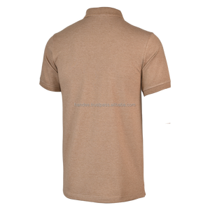 เสื้อโปโลผู้ชายผ้าคอตตอน100% จากเวียดนามเสื้อยืดแขนสั้นคอวีพิมพ์ซับลิเมชันส่งเสริมการขาย - Product Image 2