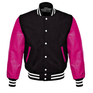 Produit le plus vendu Veste Versity en cuir Meilleures vestes Versity en cuir minces d'hiver Conception personnalisée Veste Versity en cuir - Product Image 5