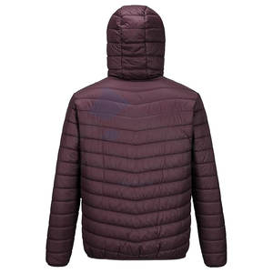 Abrigo acolchado con capucha para hombre para todas las estaciones, chaqueta cálida y ligera con aislamiento, viajes en la nieve, senderismo, OEM/ODM, chaqueta personalizada al por mayor - Product Image 2