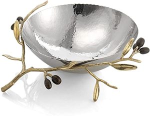 Bols métalliques découpés pour la maison, vaisselle de cuisine, couleur dorée, Design moderne, bol décoratif en aluminium, Design nid d'oiseaux - Product Image 2
