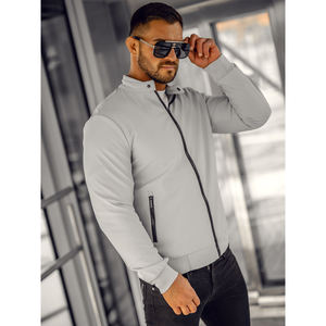 Vestes coupe-vent personnalisées pour l'hiver Manches longues Deux poches sur le devant Logo personnalisé imprimé Veste coupe-vent brodée - Product Image 2