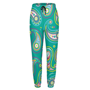 Pantalones de chándal estampados de último estilo de cintura alta para mujer, pantalones y pantalones de entrenamiento con diseño de logotipo propio - Product Image 1