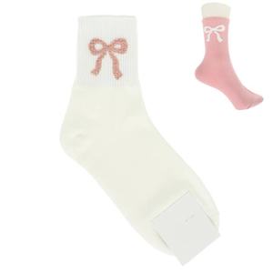 Calcetines de Algodón Suave Desechables de Alta Calidad para Mujer, Transpirables, con Puño Floral y Bordado de Lazo, Cómodos para Uso Diario, Venta al por Mayor - Product Image 2