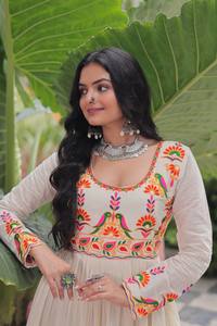 Latest Designer Cotton Gamthi Lace Work Salwar Kameez Casual Party Wear Quick Dry All Seasons by RADHE EXPORT - Product Image 3