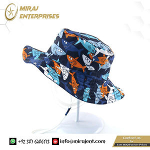 Niños Panamá al aire libre playa niñas sombrero de sol dibujos animados infantil pescador gorra verano bebé cubo sombrero protección UV niños gorra - Product Image 5