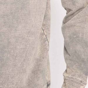 Streetwear Slim Fit Acid Wash 100% Cotton <b>Men's</b> <b>Hoodies</b> and Sweatshirts Basics Comfortable <b>Men's</b> Acid Wash Sweatshirts - Product Image 5