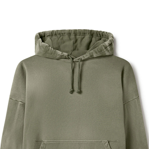 เสื้อฮู้ดดี้ผ้าฟลีซหนานุ่มสีซีดแบบโอเวอร์ไซส์แฟชั่นฤดูหนาวใหม่ พร้อมโลโก้ดีไซน์เอง ผ้าฝ้าย 100% สีตามสั่ง - Product Image 3