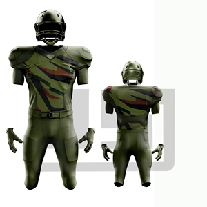 Ensemble de maillot et pantalon de football américain personnalisé JAMEZ SPORTS, uniforme athlétique respirant, tissu à séchage rapide, entraînement d'équipe, match de ligue - Product Image 5
