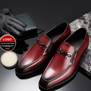 Nettoyant et cire d'entretien professionnels pour <span class=keywords><strong>cuir</strong></span> pleine fleur, bottes, sacs, selles, chaussures <span class=keywords><strong>en</strong></span> fibres naturelles, protection des chaussures - Product Image 1