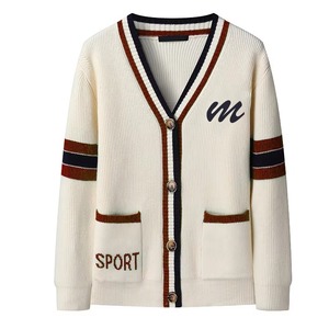 Suéter de la mejor calidad para mujer Otoño Invierno Color diferente mujer cuello en V suéteres al por mayor suéteres de mujer tarifa al por mayor - Product Image 5